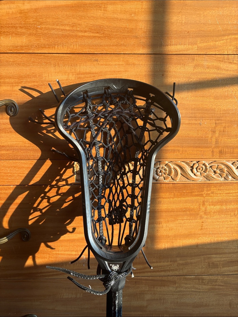 Black Lacrosse Stick